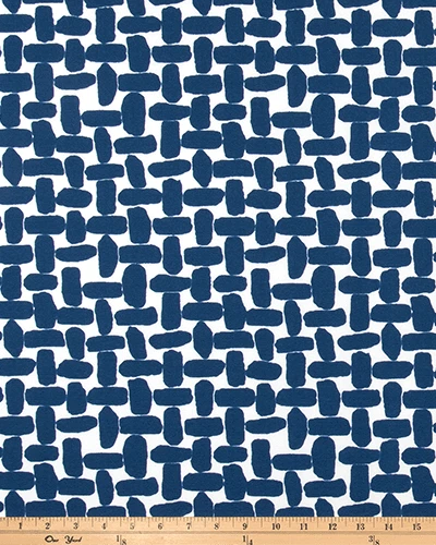 Rockin Cushions IKEA Outdoor Slipcovers 1 pillow and 1 seat cover Modern Navy Blue Lattice Print Outdoor Slipcovers, Compatible with IKEA Havsten - Made to Order